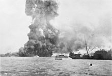 220px Neptuna explosion 19 February 1942