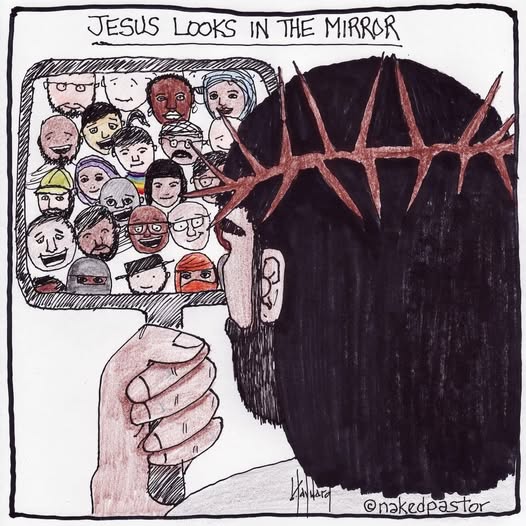 jesus mirror