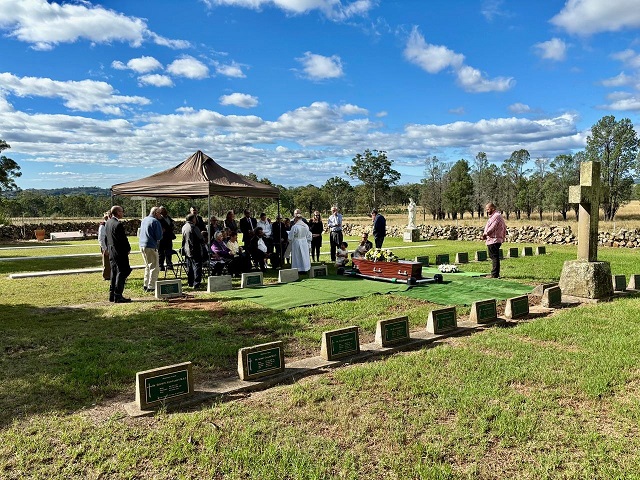 pj funeral view