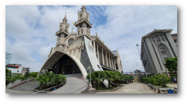 Sacred Heart Cathedral at Thai Binh Diocese