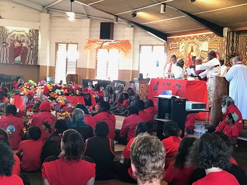 Wadeye funeral congregation