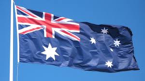 australia day aus flag