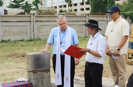 blessing the first stone 2