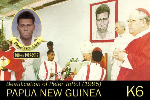 peter to rot stamp beatification