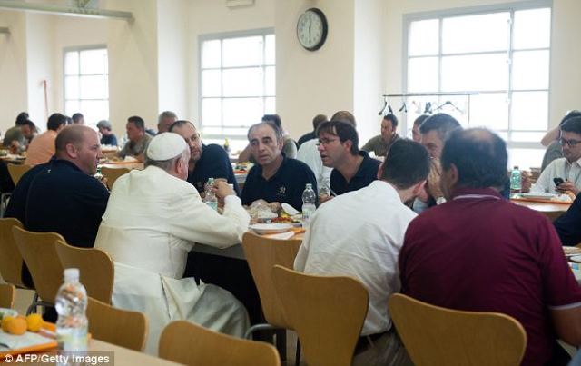 pope and canteen