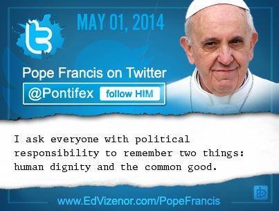 pope on twitter 2