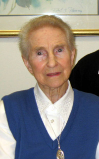 100th BIRTHDAY, <b>SISTER CONSTANCE</b> DALEY OLSH - srconstancedaley_200