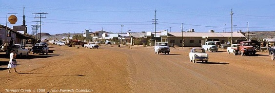 tennant creek 1958 street