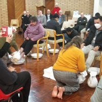 Yarra Theological Union, 50 Years, Celebration of Service, Washing of Feet.