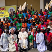 MSC and OLSH in South Sudan, a report, Papal visit, by Alan Neville MSC, Irish Province