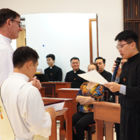 Photos from Vietnam, Renewal of vows and ordinations